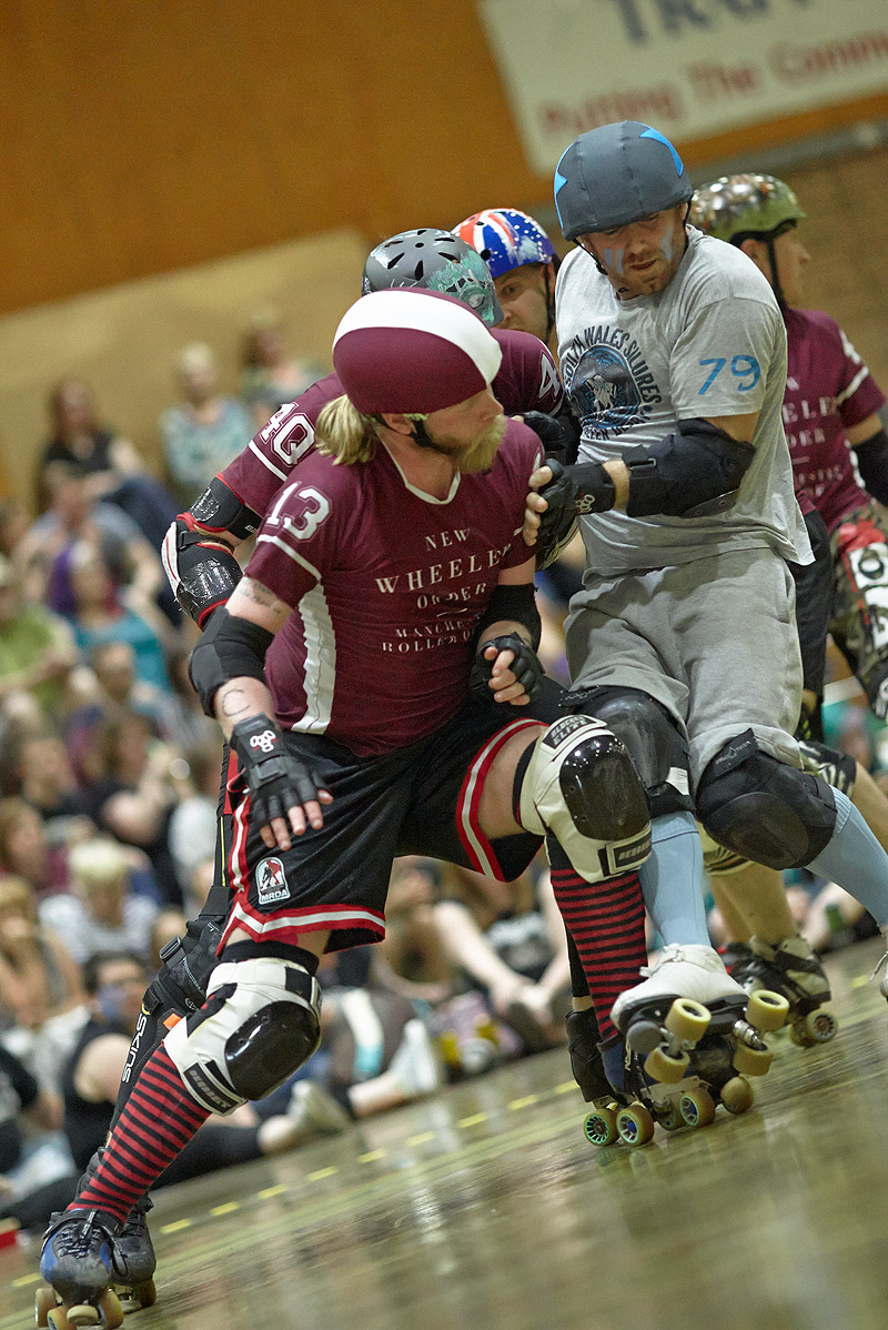 Manchester Roller Derby versus South Wales Silures