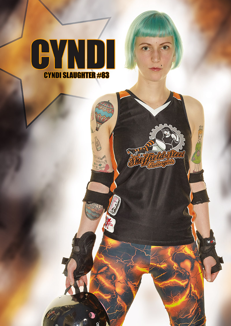 Cyndi Slaughter - Sheffield Steel Rollergirls