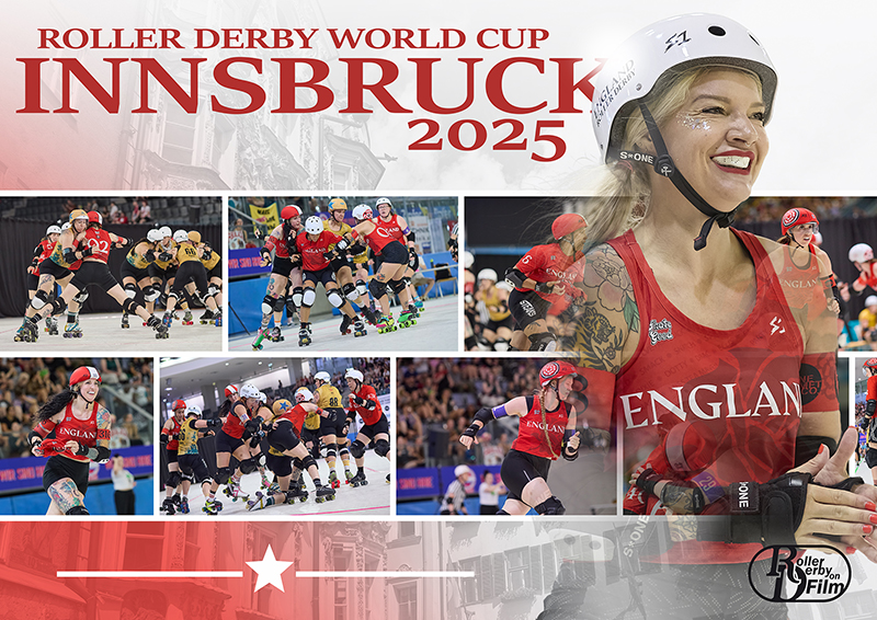 Roller Derby World Cup 2025, Team England Poster download