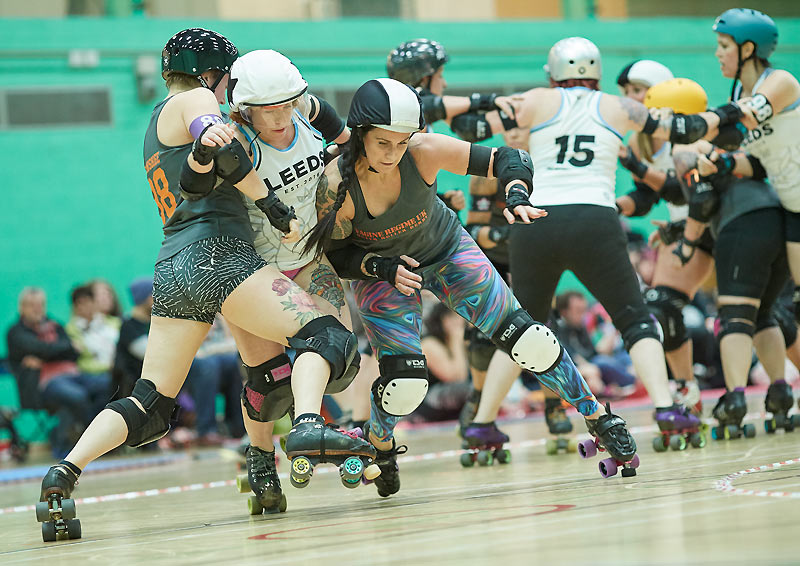 Leeds Roller Dolls versus Vagine Regime