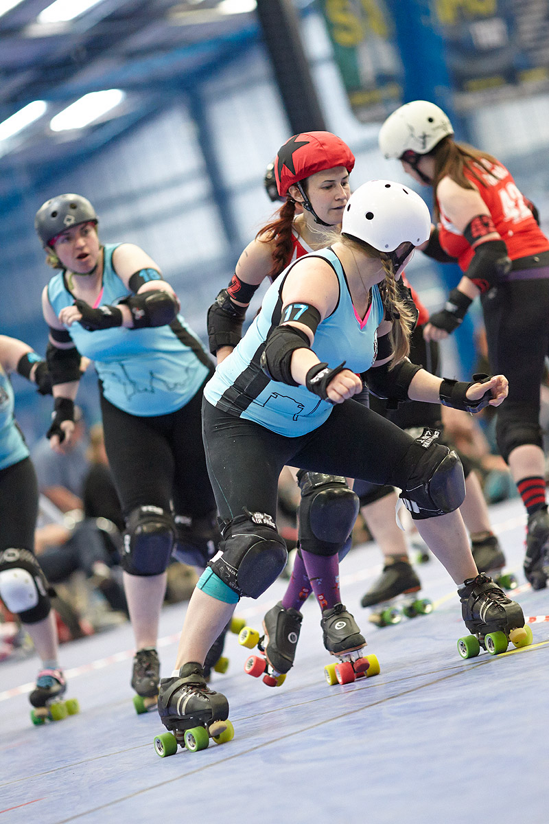 Leeds Roller Dolls versus Dublin Roller Girls