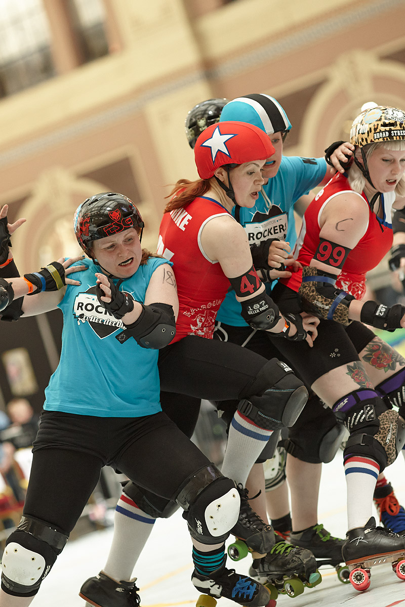 Brighton Rockers Roller Derby versus Bristol Roller Derby