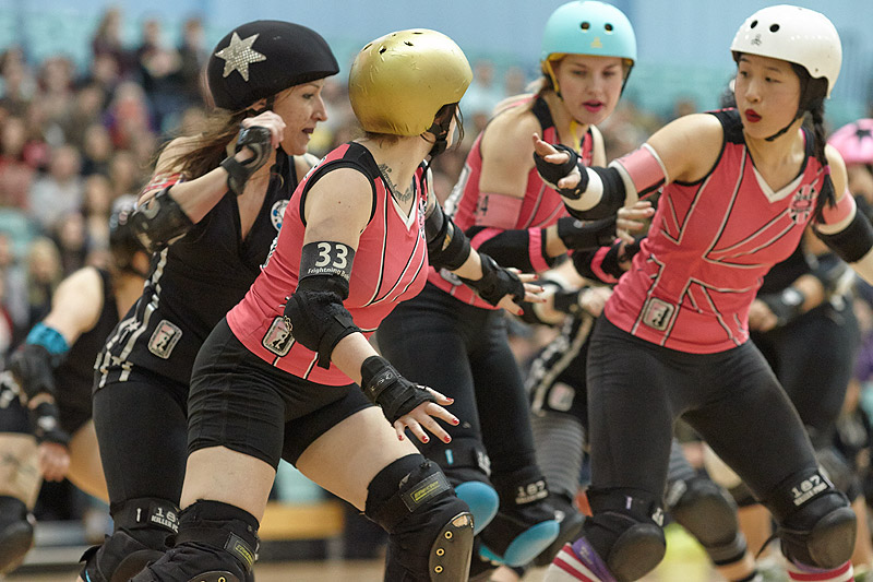 London Rollergirls versus Windy City