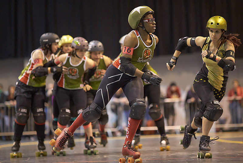 Birmingham Blitz Dames versus Kent Roller Girls