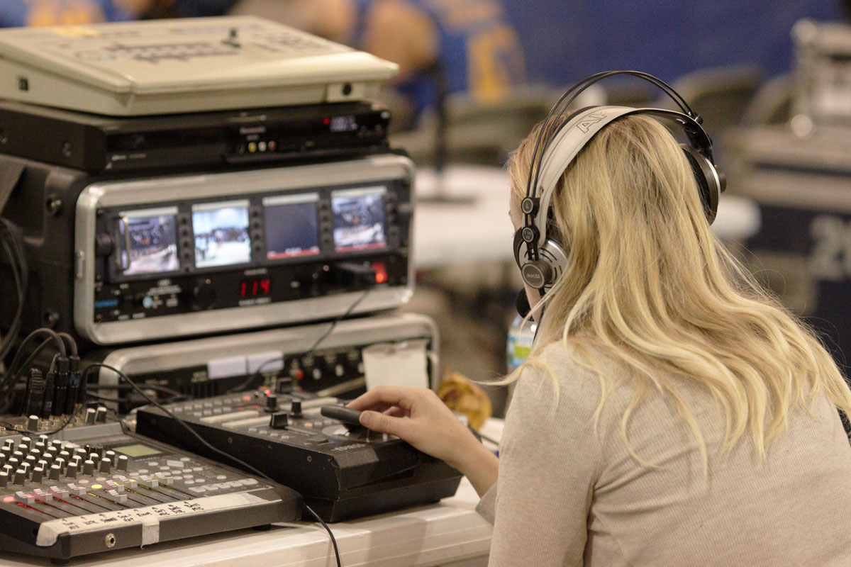 Mixing the footage at the first Roller Derby World Cup