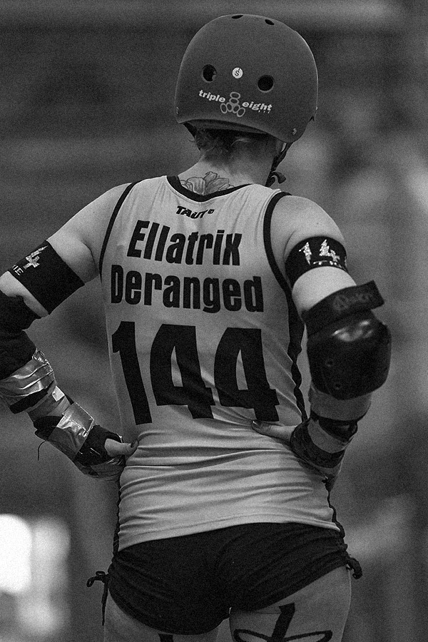 Ellatrix Deranged of Dublin Roller Girls