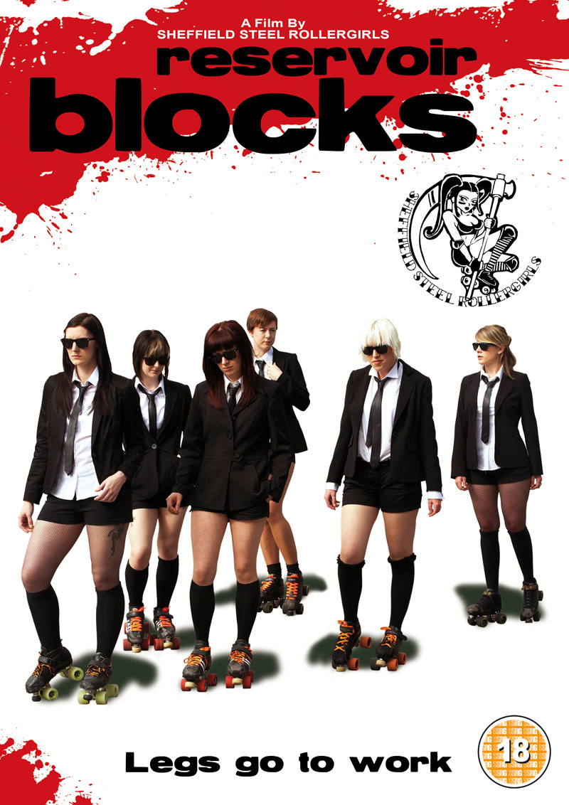 Reservoir Blocks from the Sheffield Steel Rollergirls film calendar