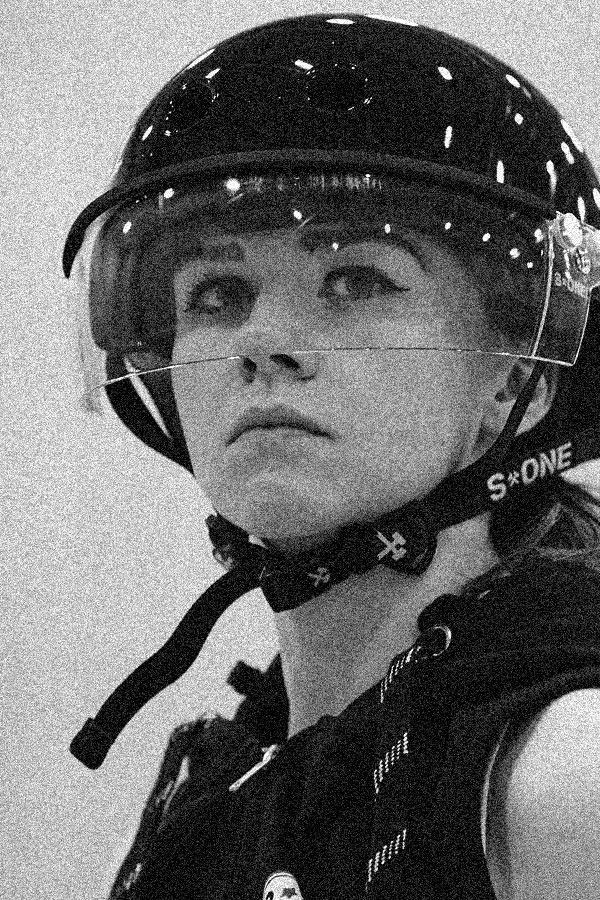 Training at an England Roller Derby session