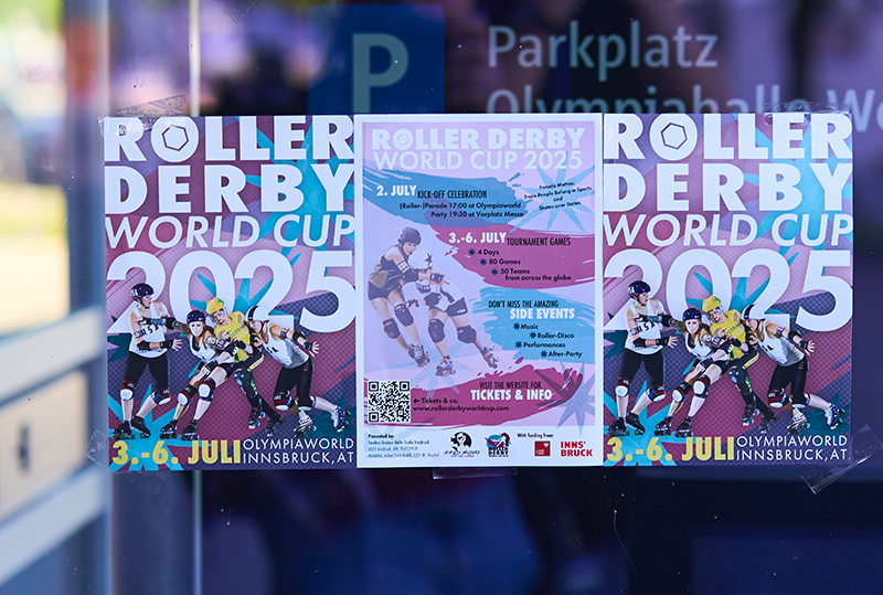 The fourth Roller Derby World Cup, held in Innsbruck by the Fearless Bruisers Roller Derby